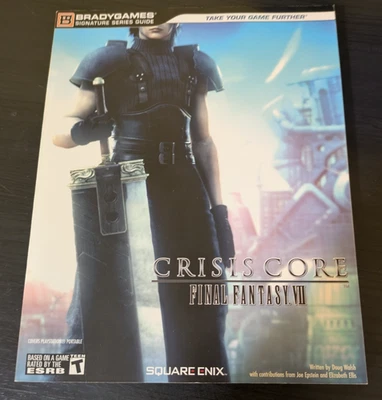 Crisis Core Final Fantasy VII BradyGames Strategy Guide - Without Poster - Image 1 of 3