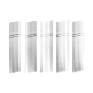  50 piezas brochetas asador barbacoa aguja acero inoxidable barra barbacoa - Imagen 1 de 12