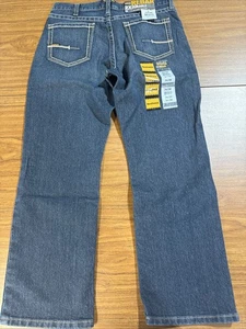 Ariat M4 Rebar Jeans Relaxed Boot Cut Mens 34x30 Bodie Wash DuraStretch NWT - Picture 1 of 16