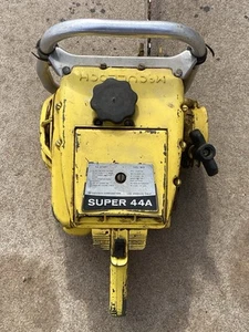 Vintage McCullough Super 44A Kettensäge Muskelsäge für Teile oder Reparaturbehälter 0 - Bild 1 von 9