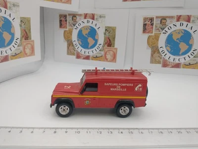 PMPB9-0418 Coche Bomberos SOLIDO LAND ROVER DEFENDER MARSELLA 1/43 - Imagen 1 de 2