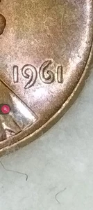 1961 P Lincoln Penny,RB,DDO- Mint Error, Toned! π₯ - Picture 1 of 19