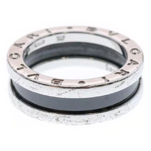 Bvlgari B.zero 1 Save The Children Ring SV925 Silver Ceramic Used 99604c08024fcc - Picture 1 of 6