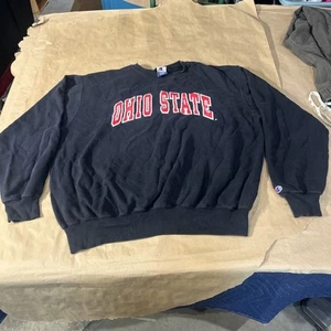 Vintage 90’s Ohio State University Champion Black Crewneck. Größe XXL. - Bild 1 von 15