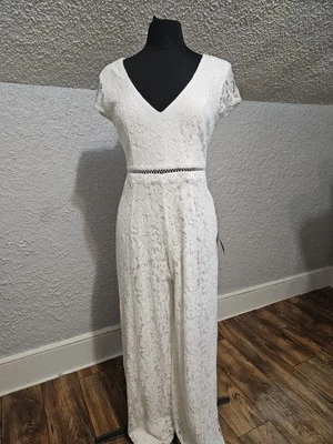 Переплет для красоты белый кружевной крышка рукав на шнуровке комбинезон - Изображение 1 из 4