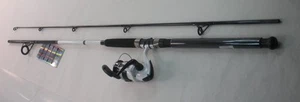 Combo de carrete de varilla giratoria Daiwa DWB40-B/F702M 7 pies DWave DWB de 2 piezas - Imagen 1 de 5