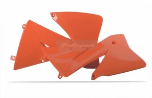 Polisport Transportadores Tapas Laterales Radiadores Naranja Apto KTM 200EXC - Imagen 1 de 1