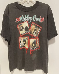 MOTLEY CRUE 1989 Kick Start My Heart Concert Tour T-Shirt Vintage RARE!! - Picture 1 of 9