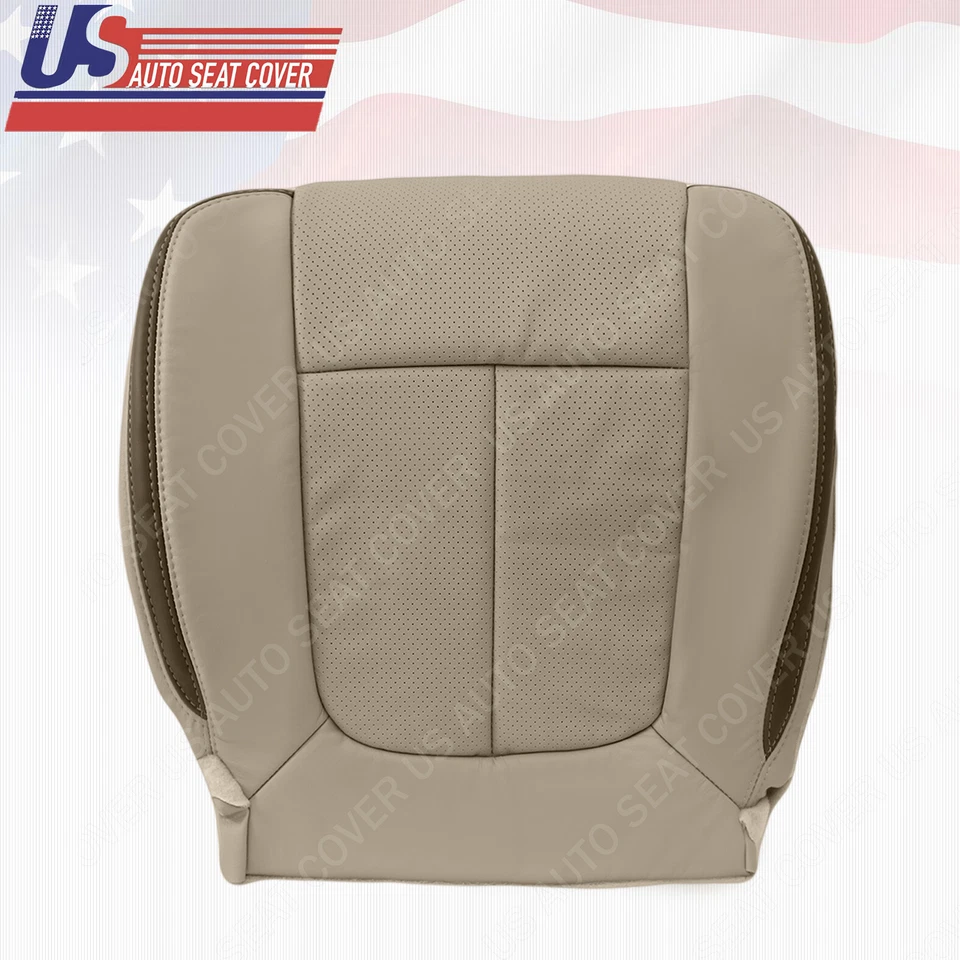 PASSENGER 底部穿孔皮革保护套 StoneGray 2009 2010 福特 F150 铂金 — 第 1/4 张图片