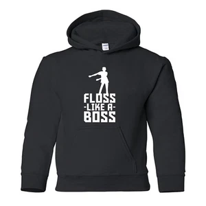 Floss Like a Boss Youth Unisex Hoodie - Picture 1 of 37
