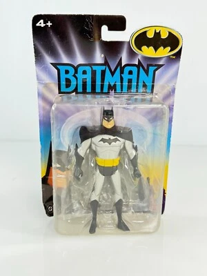 RARO - 2005 BATMAN Animado - PLATA BATMAN - SELLADO en Tarjeta MOC MATTEL Foto 1 de 2