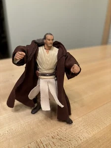 Star Wars 3.75" Qui-Gon Jinn Figure 1999 No Lightsaber - Picture 1 of 9
