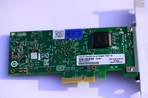 Genuine Intel I350T2V2 Ethernet Server Adapter I350-T2 I350-T2V2 PCIe Dual Port - Picture 1 of 7