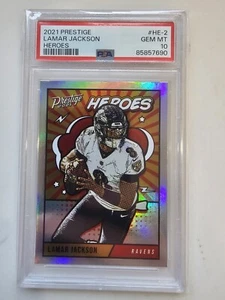 2021 Prestige #HE-2 Lamar Jackson Hereos - Picture 1 of 2
