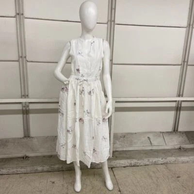 ESPLÉNDIDO Vestido Livia Cuello Dividido Para Mujer Talla XS Acuarela Floral Foto 1 de 4