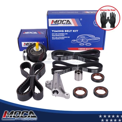 Kit de correa de distribución juego de tensor hidráulico y 2 correas para 97-00 Audi A4 VW Passat 1.8 Foto 1 de 4