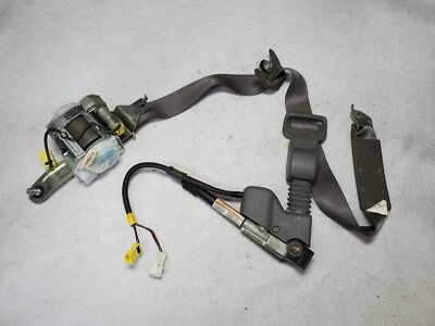 2006 - 2011 Honda Civic Sedan Passengers RIGHT Seat Belt & Buckle Assembly Gray Foto 1 de 4