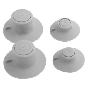 4pcs Caoutchouc Cooling Pad de réduction chaleur support pieds gris - Photo 1 sur 5