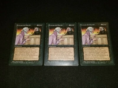 MTG 1x Revised Italian FBB Demonic Attorney - Reserved List - see description - Image 1 of 2