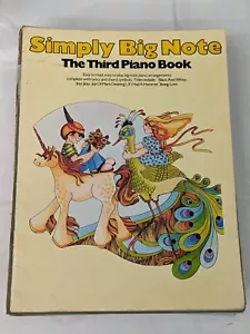 Simply Big Note The Third Piano Book With Lyrics & Chord Symbols Music Sheet - Picture 1 of 3