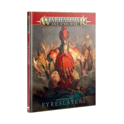 GW Age of Sigmar Fyreslayers Battletome - Fyreslayers (2022 Ed) EX/NM - Image 1 of 2