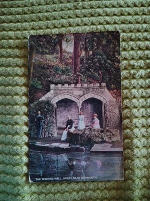 Antique Postcard The Wishing Well Upwey Near Weymouth Posted 1906 - Image 1 of 3