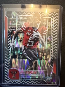Topps Bowman U - Caleb Douglas #74 2025 blanco y negro/48 Texas Tech Red Raiders - Imagen 1 de 1
