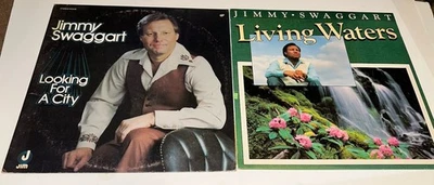 Lot Of 2 LPs Jimmy Swaggart Looking For A City/Living Waters Albums Lp 22S11 Foto 1 de 2