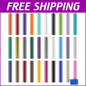 Versatile 30-Pack 12"x24" Vinyl Rolls: Water-Resistant, Scratch-Resistant - Picture 1 of 2
