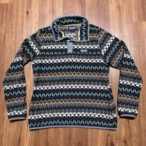 Patagonia Women's Micro D Snap-T Pullover Size M STY26020 Hole - Picture 1 of 8