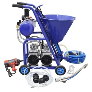 Polyurethane Foam Spray Machine Putty Sprayer 220V 2.2KW 1-10 L/min 50L Hopper - Picture 1 of 24
