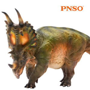 PNSO Spinops Centrosaurus Styracosaurus Dinosaur Animal Collection Decor Toy