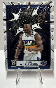 Zion Williamson 2020-21 Donruss Optic MY HOUSE INSERT CARD#18 - Pelicans - Picture 1 of 2