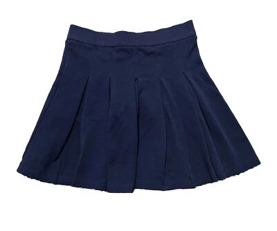 GYMBOREE Talla 6 Azul Marino Skort Tejido Uniforme Falda Pantalones Cortos Suave Escuela Niñas Foto 1 de 4