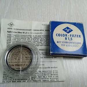 Agfa COLOR-FILTER R1,5 35.5mm Type 6335/355 #0156 - Picture 1 of 4