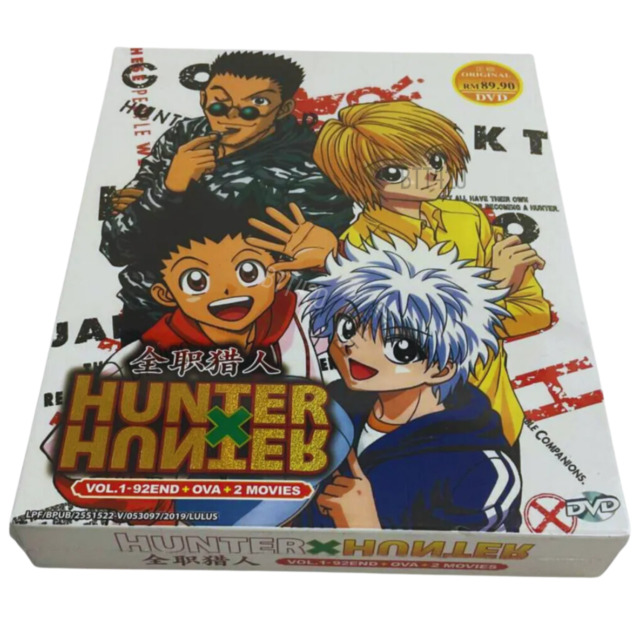 Anime DVD Hunter x Hunter HxH 2011 COMPLETE Season 2 148eps ENG SUB All  Region