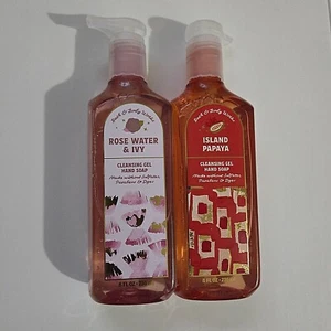 U PICK-Bath and Body Works Cleansing Gel Hand Soap 8 fl oz NEW - Picture 1 of 12