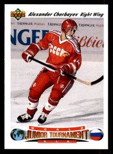 1991-92 Upper Deck #657 Alexander Cherbayev Rookie 