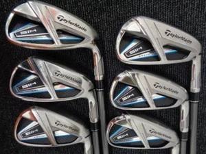 Golf Iron Set TaylorMade SIM MAX TENSEI BLUE TM60 (R) 6pcs 5-P JAPAN - Picture 1 of 6