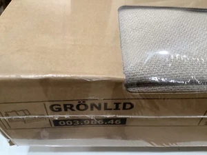 IKEA GRONLID COVER SLIPCOVER FOR 2-SEATER LOVESEAT SECTION SPORDA NATURAL - Picture 1 of 3