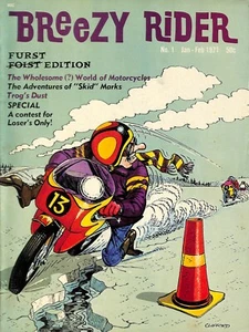 Breezy Rider Magazine Issue No. 1 January-February 1971 - Picture 1 of 4