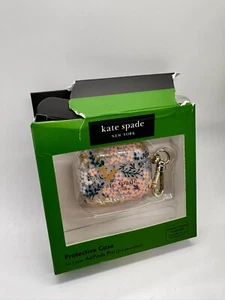 Kate Spade New York AirPods Pro Protective Case with Keychain Ring - NIB - Picture 1 of 3