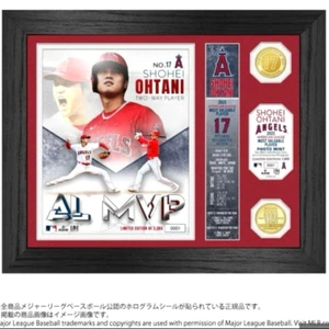 Shohei Ohtani 2023 AL MVP Dual Coin Photo Mint Commemorative Limited Edition - Picture 1 of 6