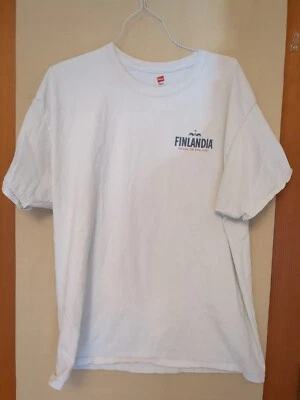 Finlandia Vodka Of Finland Pow ProtectOurWinters.ORG Vintage T-Shirt Size XL - Image 1 of 4