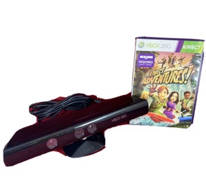 Xbox 360 Kinect Sensor & Game Lot - Kinect Adventures! - Picture 1 of 7