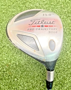 Titleist 980F Pro Trajectory 3 Wood 15* / RH / S300 Stiff Steel ~43" / dj7351 - Picture 1 of 10