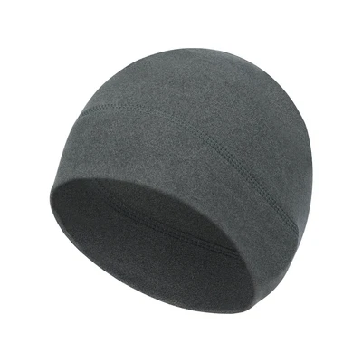 Boné gorro masculino feminino forrado de lã térmico caveira com capas de orelha chapéus de inverno - Imagem 1 de 4