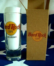 HRC Hard Rock Cafe Las Vegas Classic Logo Black Letter Shot Glass Schnapsglas