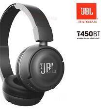 NEW JBL Tune 450BT Wireless Bluetooth On Ear Headphones with Mic Black