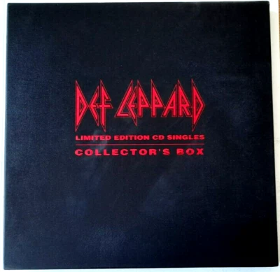 Def Leppard Adrenalize CD Singles 4 disc Box Set Let's Get Rocked etc Ltd Ed - Image 1 of 4